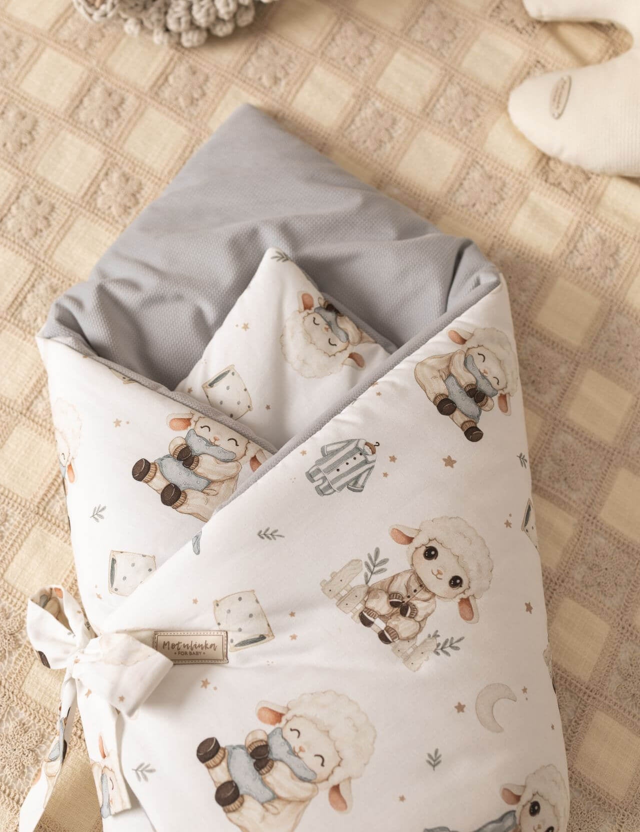 Organic Cotton Swaddle Blanket | Cotton Swaddle Wrap
