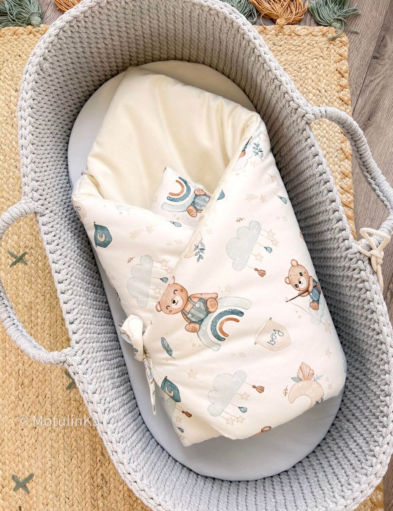 Organic Cotton Swaddle Blanket | Cotton Swaddle Wrap