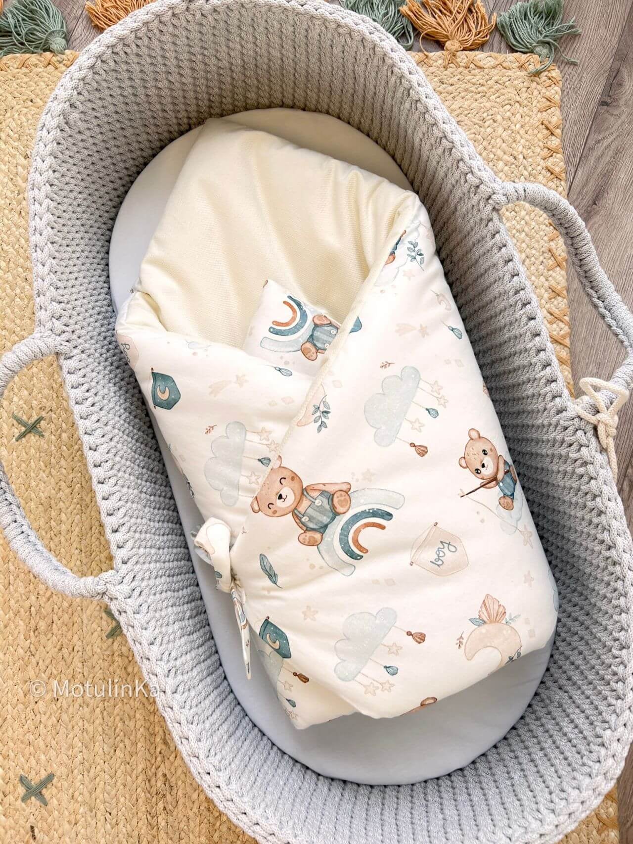 Organic Cotton Swaddle Blanket | Cotton Swaddle Wrap