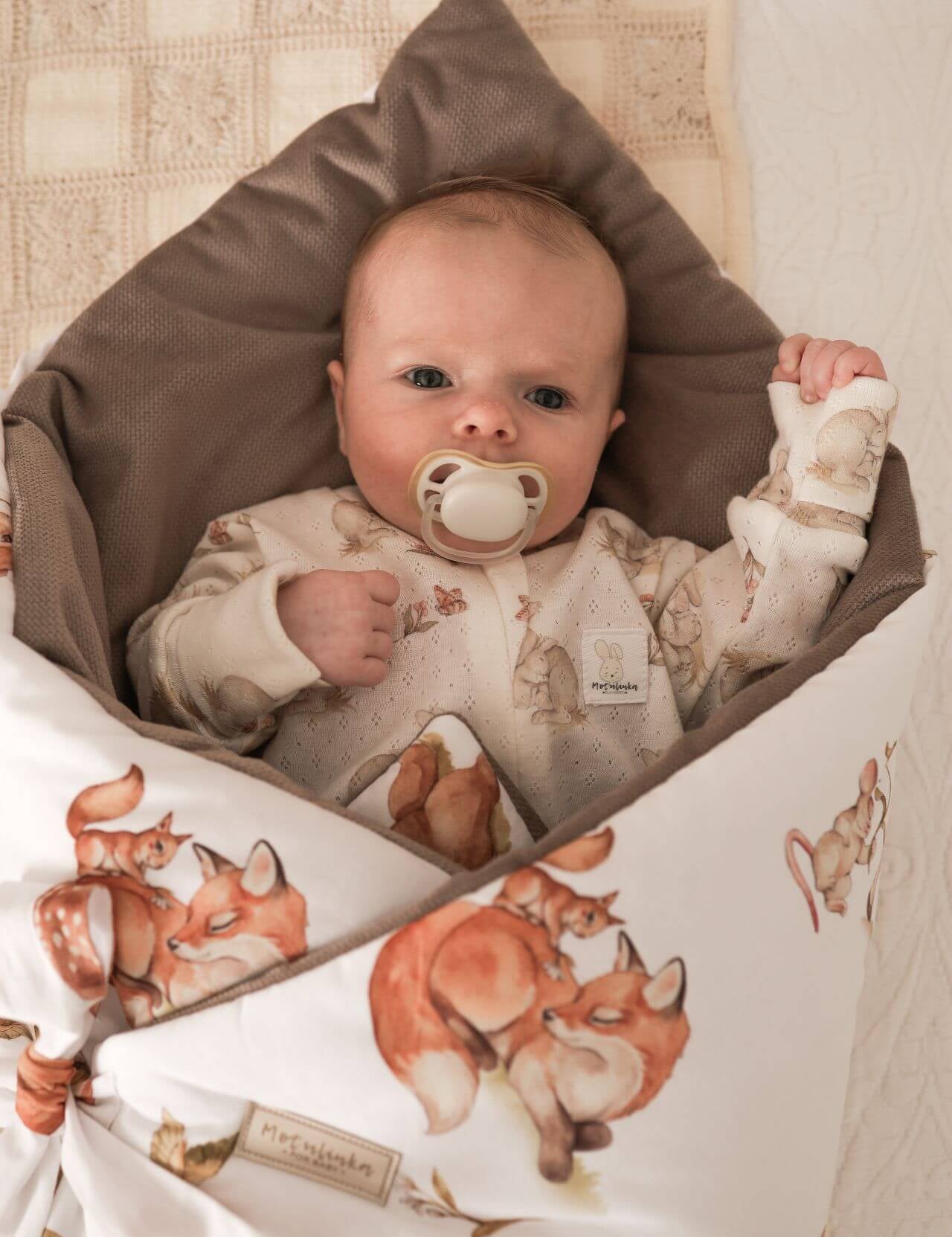Organic Cotton Swaddle Blanket | Cotton Swaddle Wrap