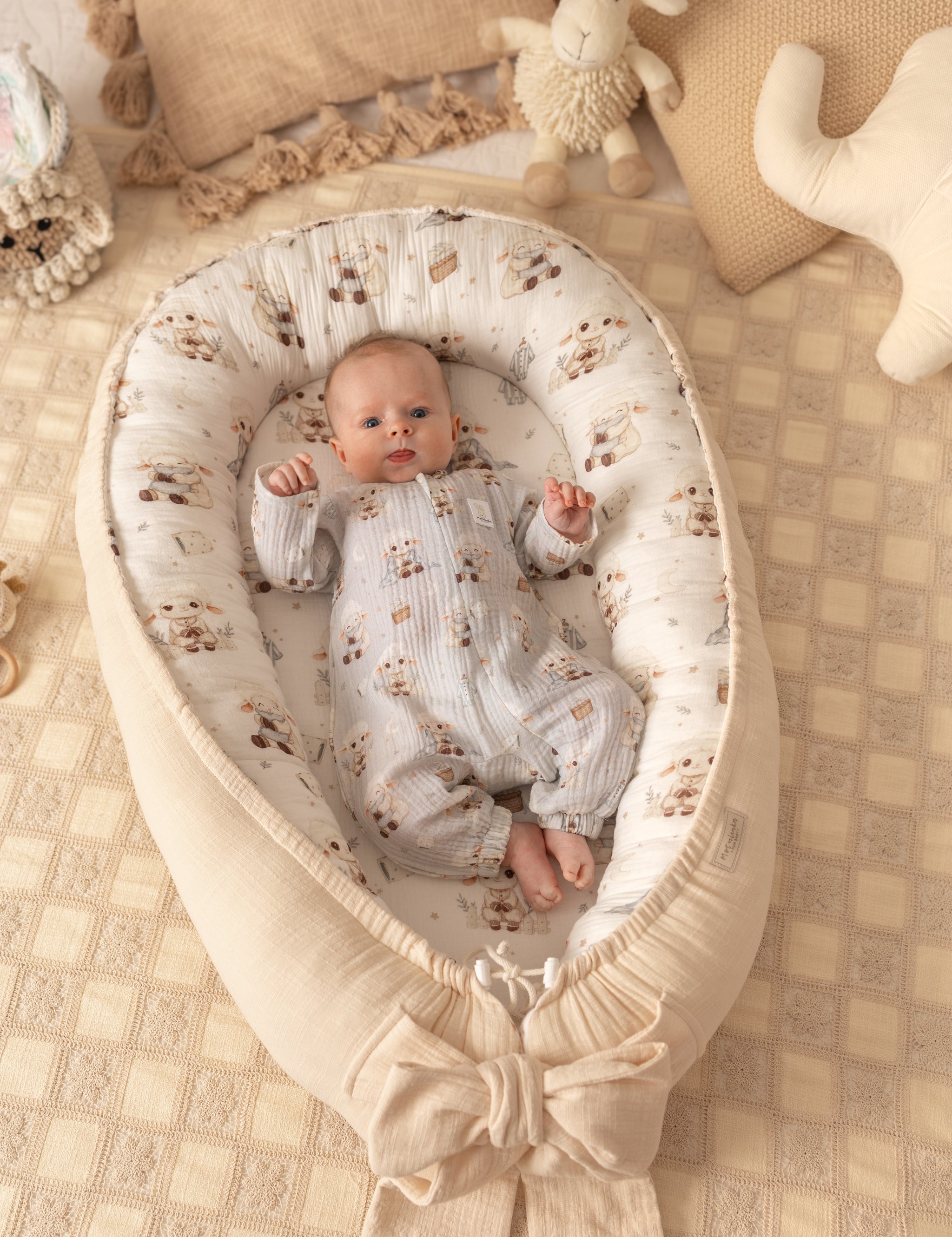 Give your baby a secure and comfy sleep with our Premium Baby Nest. Soft, portable, and safe—perfect for home, travel, or gifting.