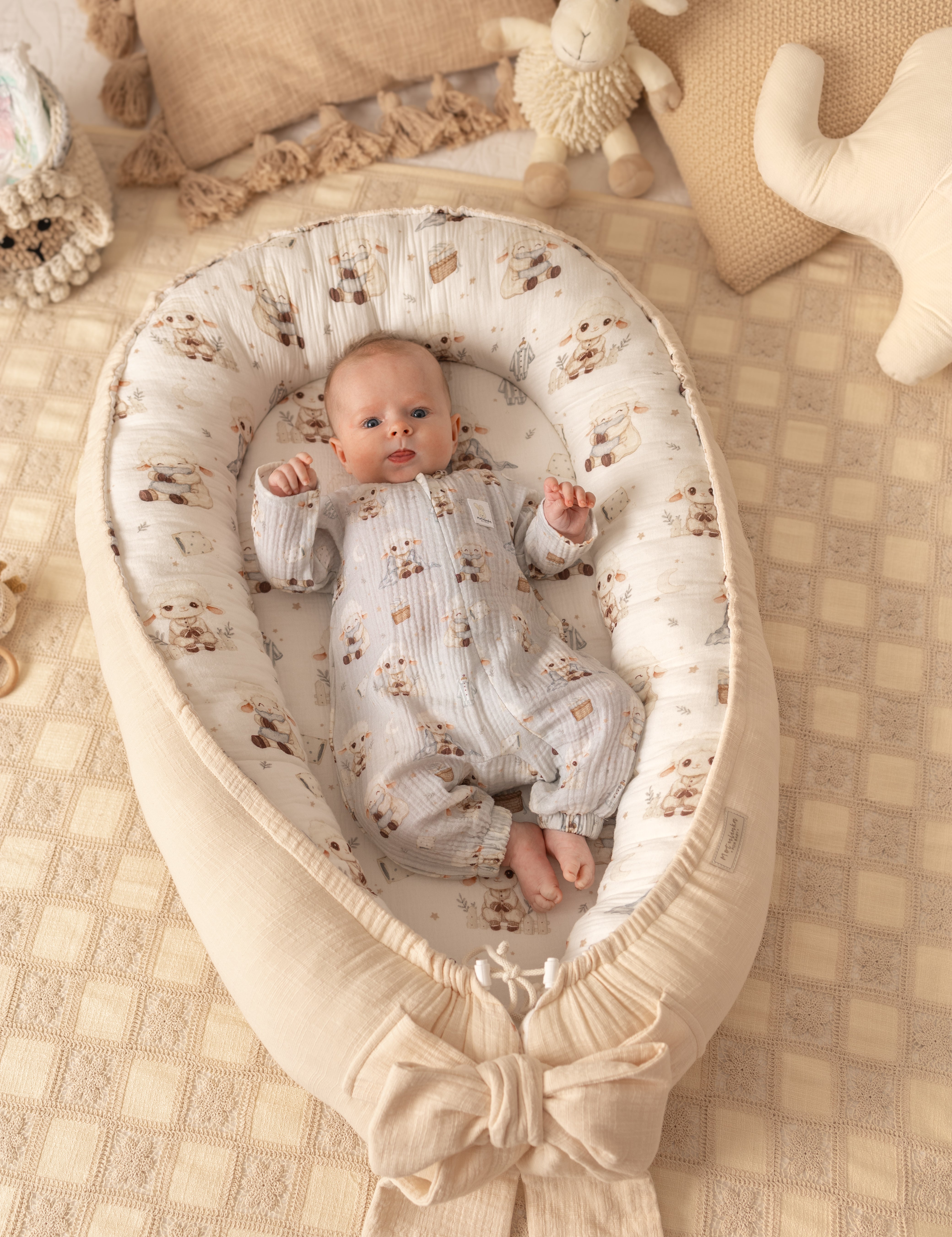 Give your baby a secure and comfy sleep with our Premium Baby Nest. Soft, portable, and safe—perfect for home, travel, or gifting.