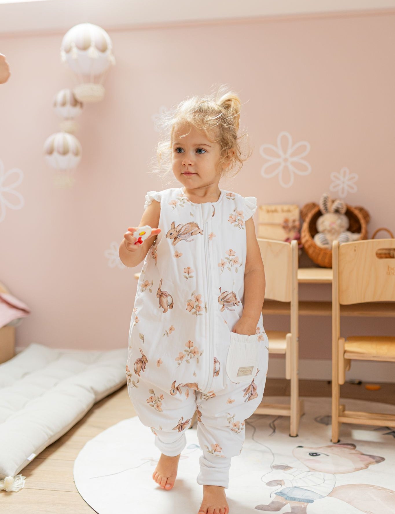 Premium Cotton Toddler Sleep Sack with Legs (1-2 Years)
