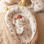 Give your baby a secure and comfy sleep with our Premium Baby Nest. Soft, portable, and safe—perfect for home, travel, or gifting.