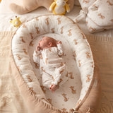 Give your baby a secure and comfy sleep with our Premium Baby Nest. Soft, portable, and safe—perfect for home, travel, or gifting.