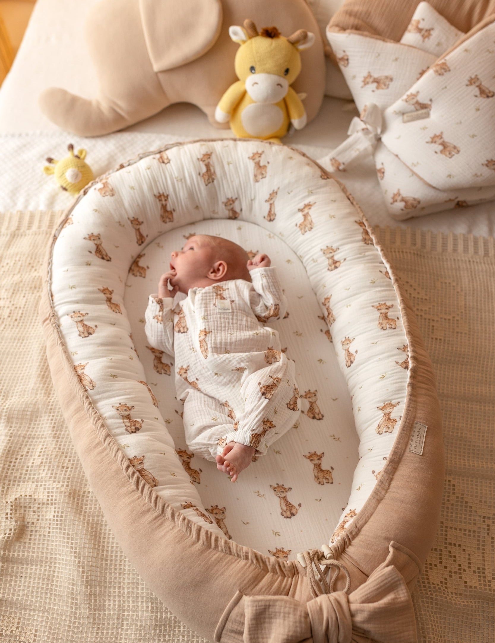 Give your baby a secure and comfy sleep with our Premium Baby Nest. Soft, portable, and safe—perfect for home, travel, or gifting.